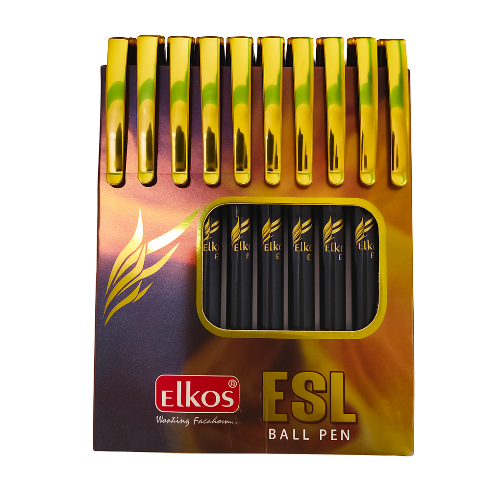 Elkos ESL Blue Ball Pen